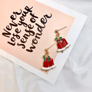 Xmas Bell Earring - Syeolli Collection